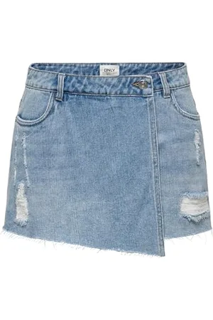 ONLY Onltexas Reg DNM Skort Bj Noos, , 3XL