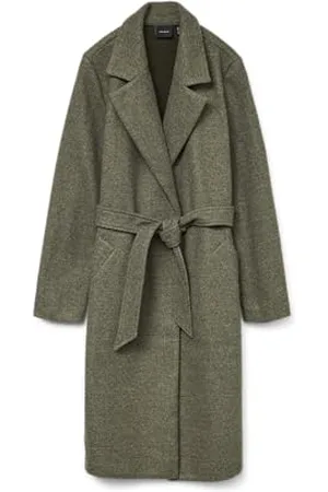 VERO MODA Vmfortuneaya Long Coat Ga Noos kurtka damska, , XXL
