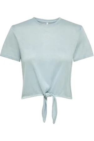 ONLY Damski top Onlamber Life S/S Glitter Knot Top JRS, , L