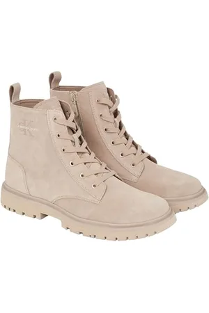 Calvin Klein Męskie buty Eva Boot Mid Laceup Iconic Dress Ym0ym01070, , 45 EU