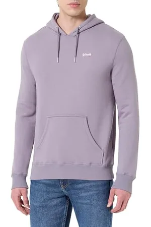 Schott NYC Bluza z kapturem z haftem Schott, SWCASUAL2, , M