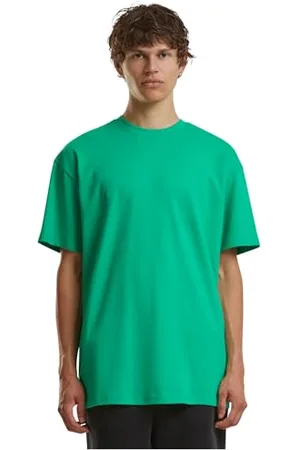 Build Your Brand Męski T-shirt Heavy Oversize Tee, Basic T-shirt dla mężczyzn, oversized fit, bawełna, rozmiary XS-5XL, , M
