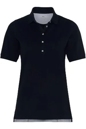 Brax Style Cleo koszulka polo jednokolorowa w jakości Pima Pique, , 44