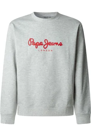 Pepe Jeans Męska bluza DUKE CREW, szara (jasnoszara MARL), XS, , XS