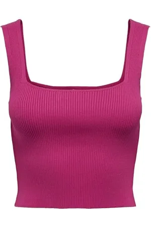 ONLY Onltatianna Sl Cropped Square Neck KNT damskie, , L