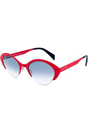 Italia Independent Damskie 0505-CRK-051 okulary przeciwsłoneczne, czerwone (Rojo), 51.0