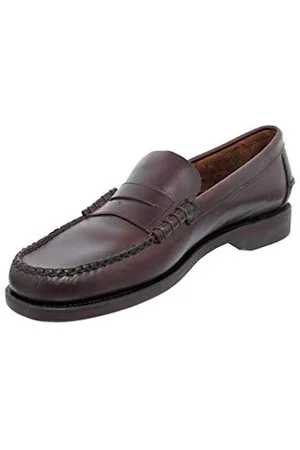 SEBAGO Męskie klasyczne mokasyny woskowe Dan, Marron Dk Brown 901-46 EU
