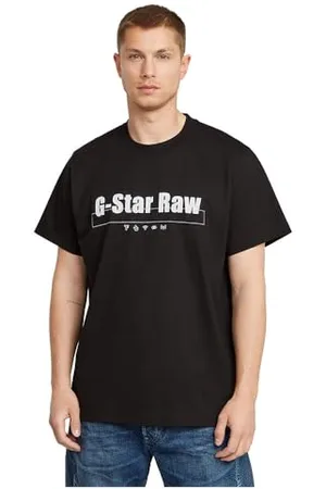 G-Star RAW Męska koszulka z nadrukiem symboli Loose R T, , XL