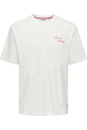 Only & Sons Onsmilo Sketch RLX Coast SS Tee, , XXL