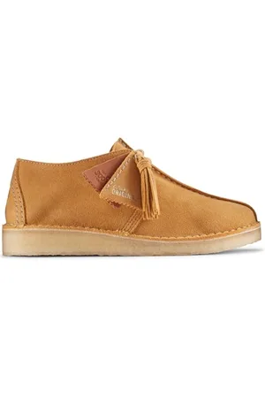 Clarks Desert Trek Buty dla dorosłych, uniseks, Golden Tan Suede, 38 EU, , 38 EU