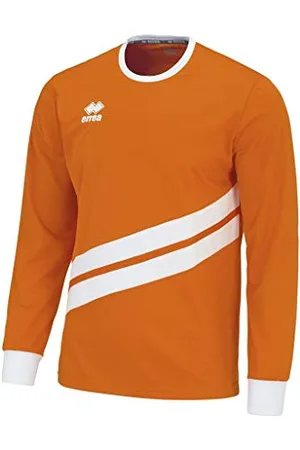 Errea Jaro koszulka z długim rękawem, Pomarańczowy/biały, 3XL