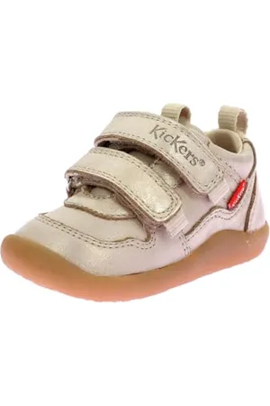 Kickers Chłopiec Unisex Kinder FRAPY Basket, Light Gold, 24 EU, , 24 EU