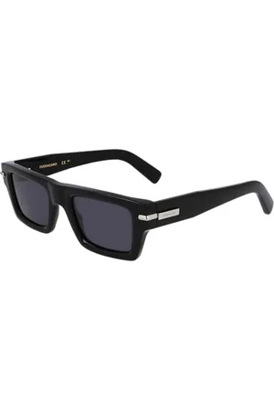 Salvatore Ferragamo Unisex SF2034S okulary przeciwsłoneczne, czarne, 50, , 50