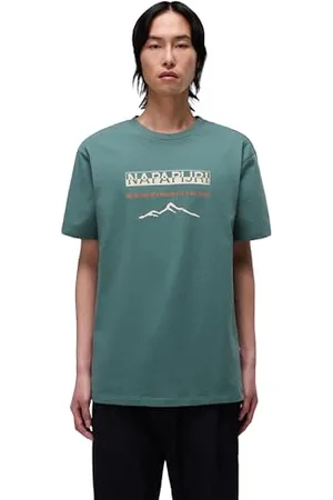 Napapijri Sanem koszulka z krótkim rękawem, zielona, rozmiar 3XL, , 3XL