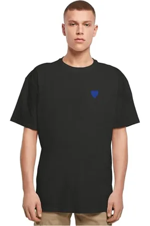 Mister Tee Męski T-shirt bez kołnierza, , S, , S