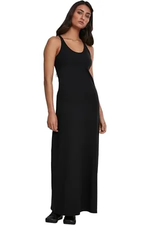 Urban classics Sukienka damska Long Racer Back Dress, letnia sukienka dla kobiet w wielu kolorach, rozmiary XS - 5XL, , XS