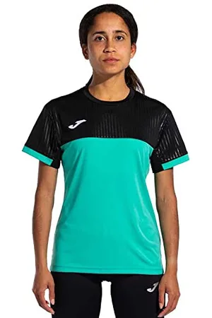 Joma Damska koszulka z krótkim rękawem, zielona/czarna, L