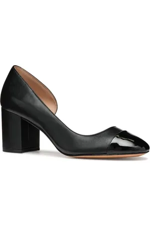 Geox Damskie pompki D VIRNILISA 65 B, czarne, 39,5 EU, , 39.5 EU
