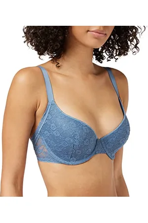 IRIS & LILLY Damski biustonosz z koronką Push-Up, , 90D