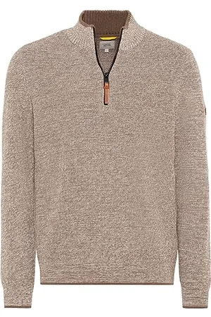 Camel Active Dzianinowy sweter z zawartością wełny Sweter Mężczyźni, , XL