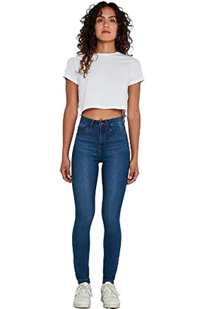 Noisy May NOS DE NMCALLIE HW VI023BL NOOS Skinny Jeans damskie, , 33W / 34L