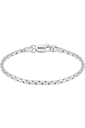 HUGO BOSS Bransoletka z łańcuszkiem, biżuteria męska, kolekcja Evan, stal nierdzewna-1580605M