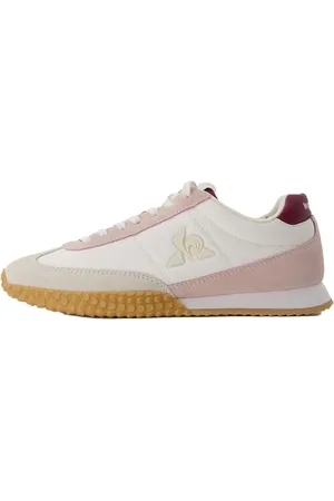 Le Coq Sportif Le Coq Sport Damski Veloce I W Basket, Bone Biały/Fioletowy Chalk, 37 EU, , 37 EU