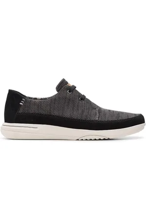 Clarks Premium Męska koronka Easeway, czarna Combi, 40 EU, , 41 EU