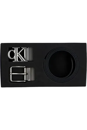Calvin Klein Jeans Klasyczny pasek z monogramem dla mężczyzn, opakowanie prezentowe, , 90