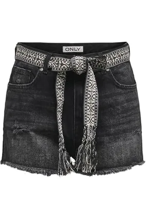 ONLY Onlrobyn Ex Hw St Vintage DNM szorty damskie, , XL