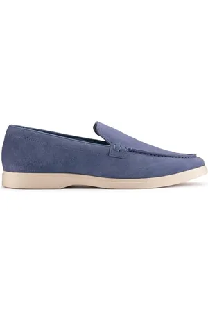 Clarks Męskie mokasyny Torford Easy Mokasyn, niebieski (Dusk Blue) Sde, 36 UK, , 39 EU