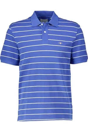 GANT Striped SS Polo, , XXL
