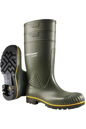 Dunlop B440631 ACIFORT KNIE kalosze dla dorosłych, uniseks, zielony - - medium
