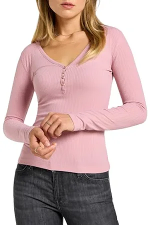 Lee Damska koszulka Ls Henley, , M