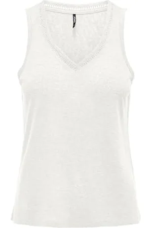 ONLY Onlpenny S/L V-Neck Top JRS, , M