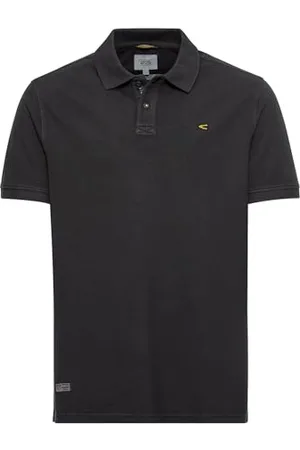 Camel Active Męska koszulka polo z krótkim rękawem, krój regular fit, z czystej bawełny, , S