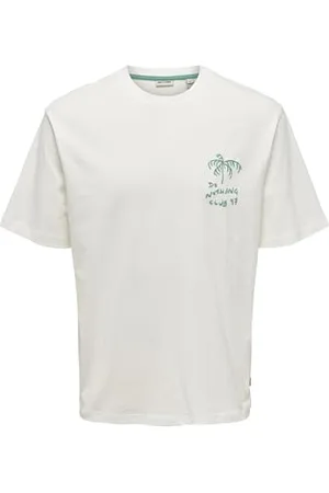 Only & Sons Onsmilo Sketch RLX Coast SS Tee, , XXL