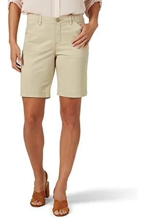 Lee Damskie szorty Regular Fit Chino bermudy