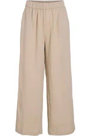 VILA Nia Hw Wide Pants, , 38