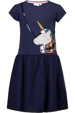 Salt & Pepper BY KIDS PARK Girls Jersey Dress Pocket, , 140