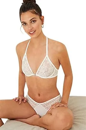 Women secret Damskie stringi letnie kobiece majtki, biało-standardowe, XS