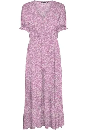 ONLY Onlchianti S/S Long Dress WVN Noos, , 3XL