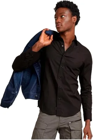 G-Star Uniform Slim Shirt Long Sleeve, , XS