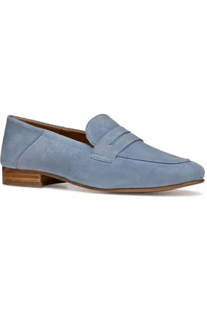 Geox Damski D MANTINEA A Loafer, niebieski , 38 EU, , 38 EU