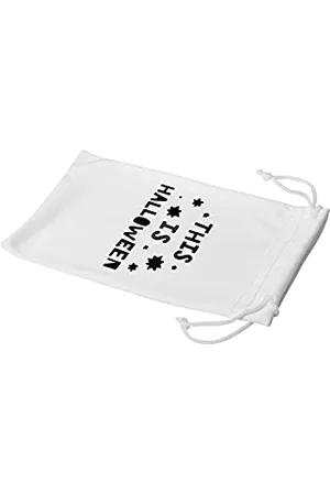 Bonamaison Etui na okulary z cyfrowym nadrukiem, etui na okulary przeciwsłoneczne, 100% bawełna, miękkie i smukłe, ochronne etui na okulary z zamknięciem na sznurek, 1 sztuka, 11 x 19 cm