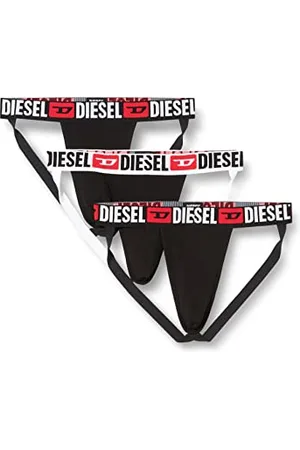 Diesel Męski Umbr-jockythreepack Jock Strap (3 sztuki), , L