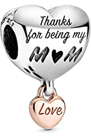 PANDORA Abalorio 788830C00 Corazón “ te quiero mamá“.
