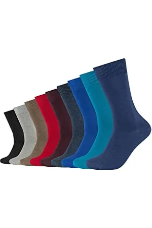 Camano Skarpety uniseks, 9 par, Niebieski (Jeans Mix 5703), 35-38 EU