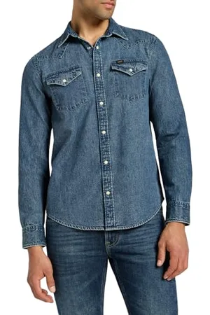 Lee Regular Western Shirt koszula męska, , XL