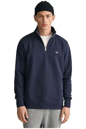 GANT Męska bluza Reg Shield Half Zip Sweat, , XL